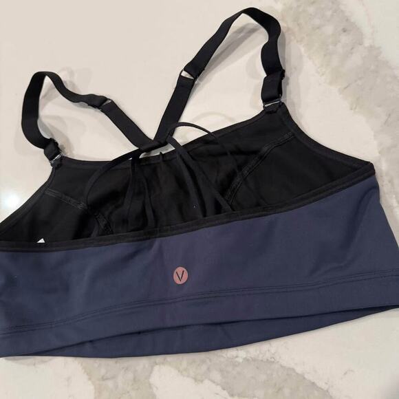 Lane Bryant Cacique Livi Active Sports Bra Low Impact No Wire Women's 14/16 Blue - Picture 4 of 6